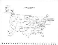 United States Map, Mitchell County 1968